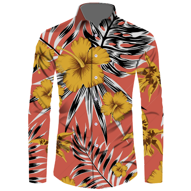 Uique design for Men's Aloha shirt