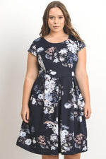 Kyla A-Line Floral Dress