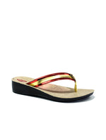 Red-Gold-Red Flip Flop