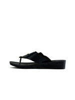 Shooting Gold Star Flip Flop Black