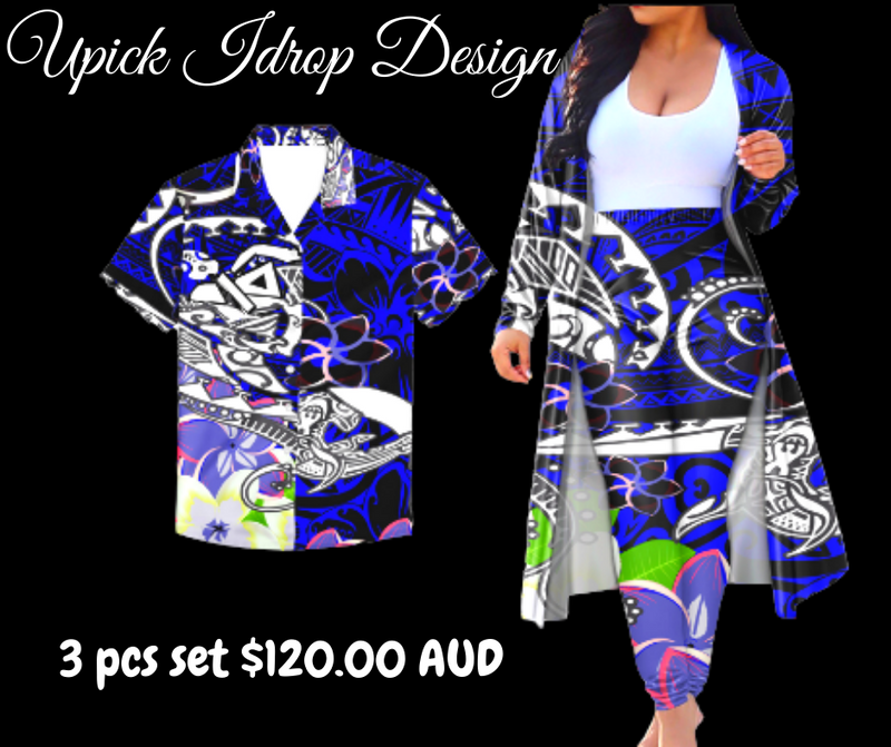 Upick Idrop Beautiful Design 3 pcs sets for couple