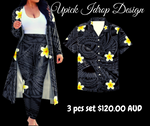 Upick Idrop Beautiful Design 3 pcs sets for couple