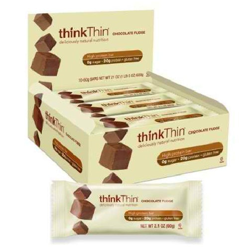 Think Baby Chocolate Fudge Thin Bar (10x2.1 Oz)