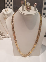 Solid 18k Gold Filled necklace with 5mm or 10mm to choose from