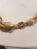 Solid 18k Gold Filled necklace with 5mm or 10mm to choose from