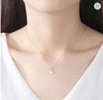 14K Gold Good Luck Necklace for Women