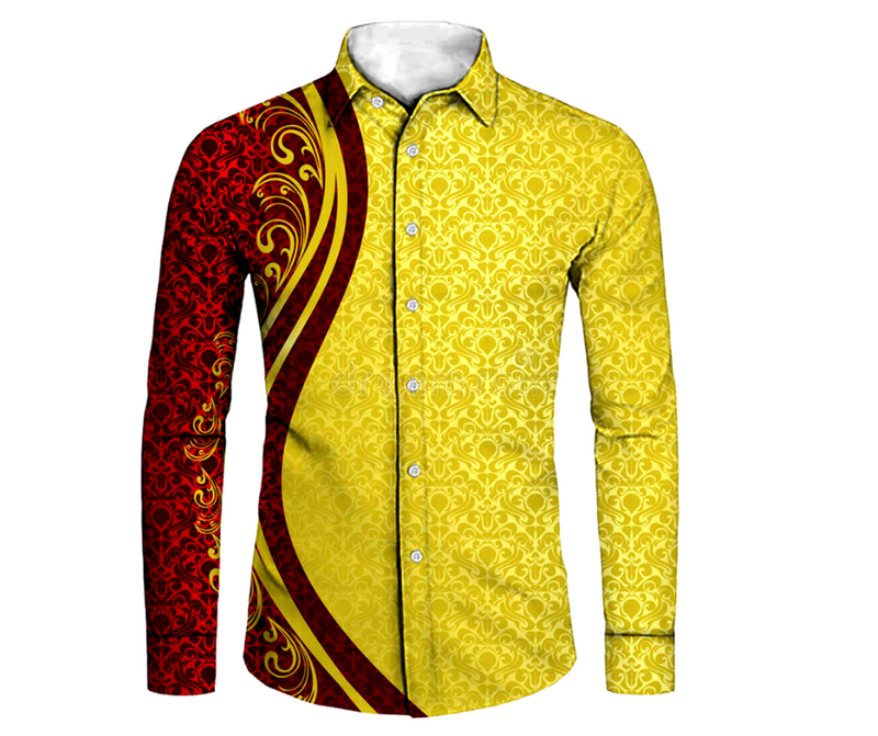 Uique design for Men's Aloha shirt