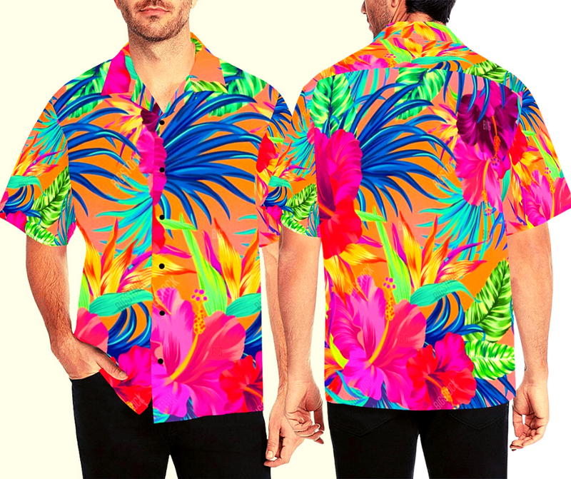 Uique design for Men's Aloha shirt