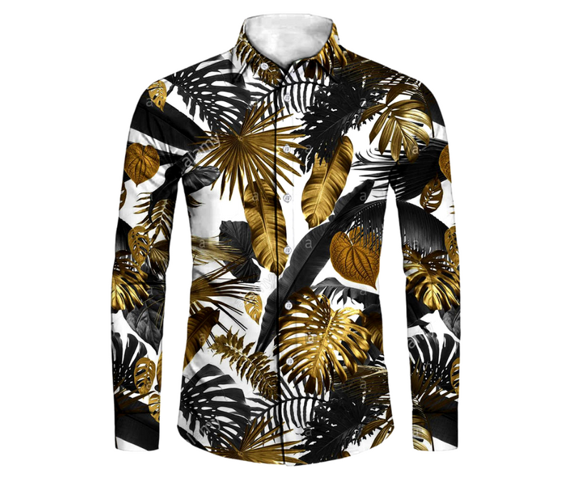 Uique design for Men's Aloha shirt