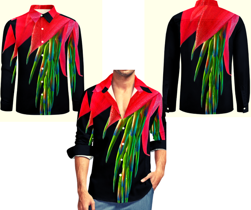 Uique design for Men's Aloha shirt