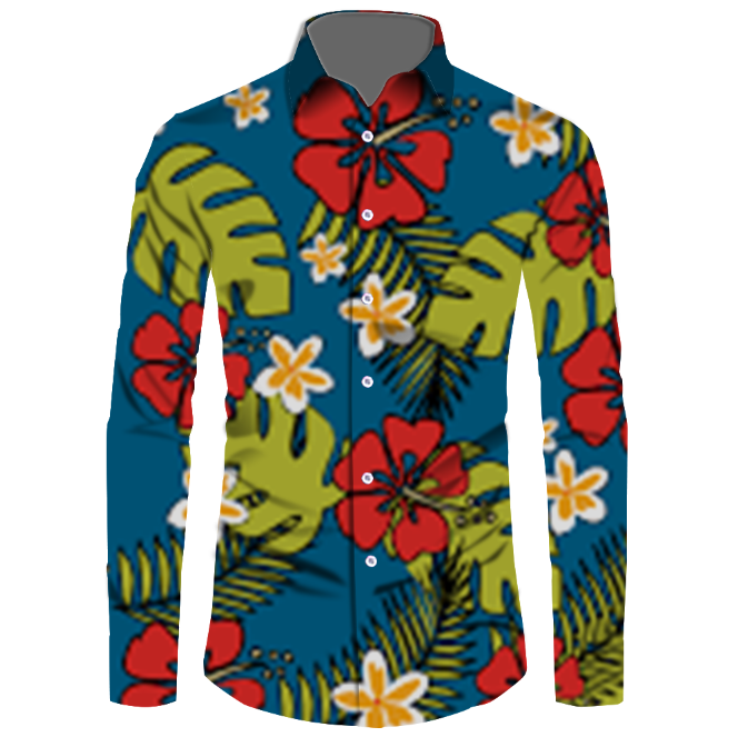 Uique design for Men's Aloha shirt