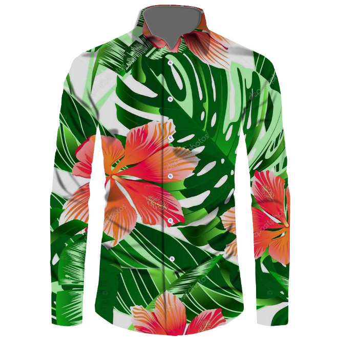 Uique design for Men's Aloha shirt