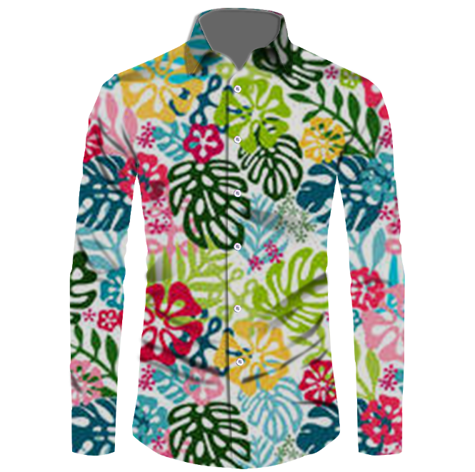 Uique design for Men's Aloha shirt