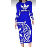 Pacific Is. Adidas Style Dress