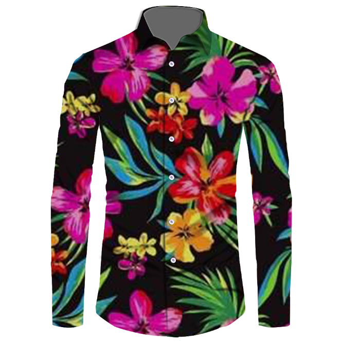 Uique design for Men's Aloha shirt