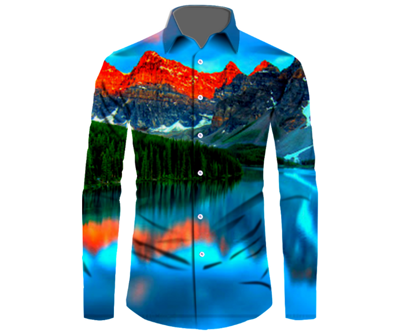 Uique design for Men's Aloha shirt