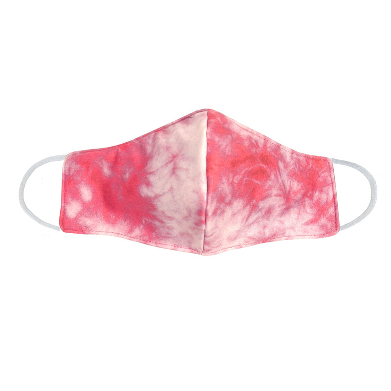 Youth Pink Tie Dye Face Mask