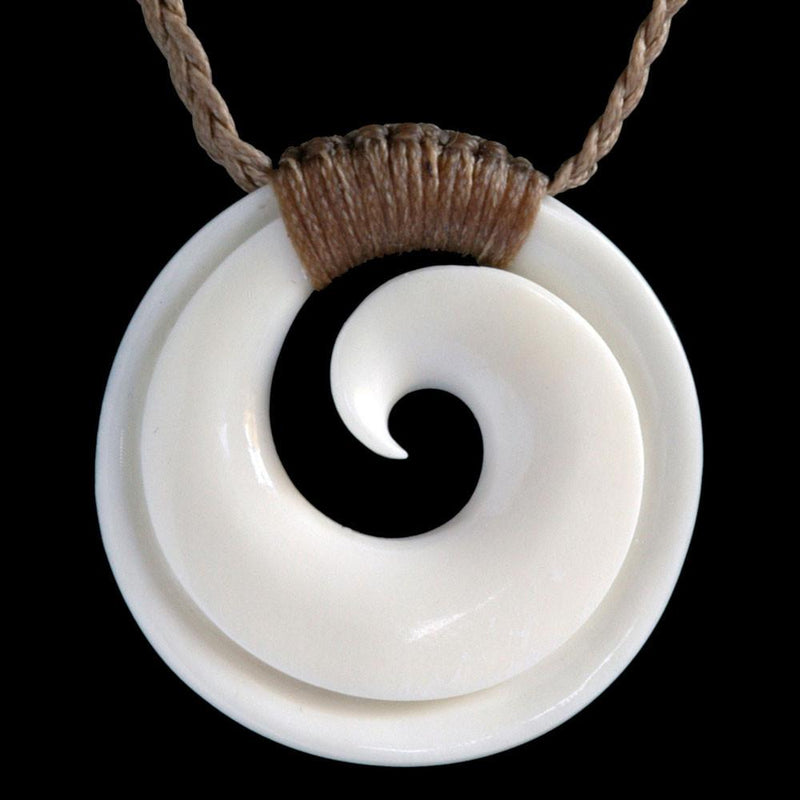 Bound Closed Circle Koru (2 Colours)