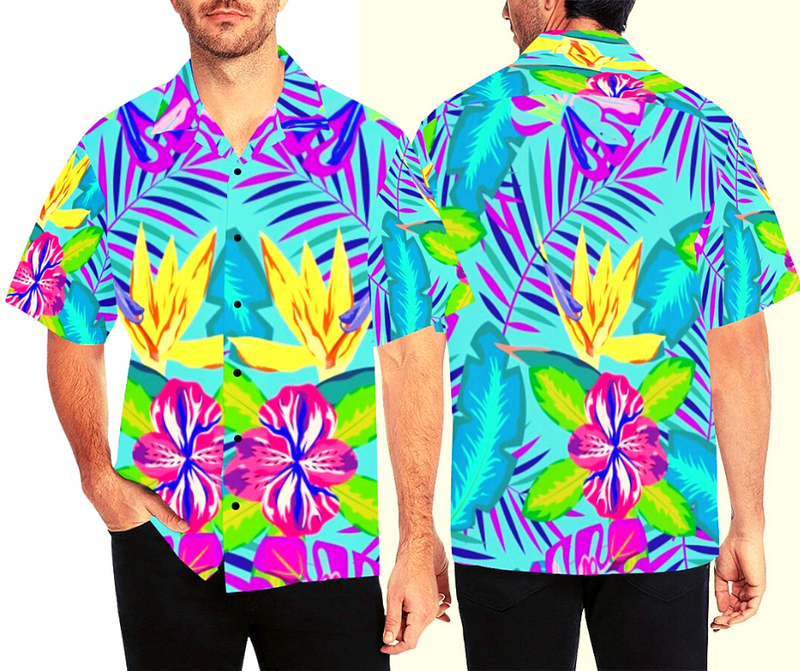 Uique design for Men's Aloha shirt