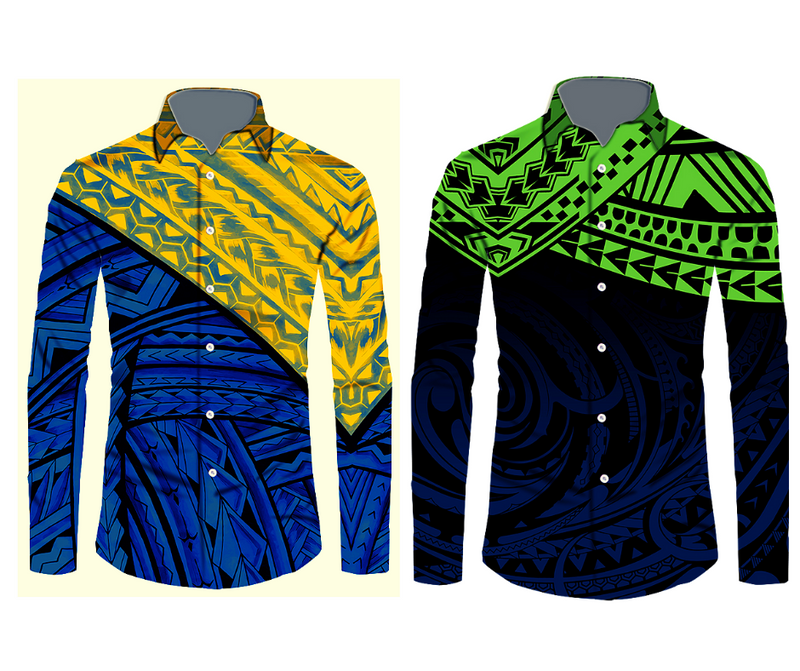 Uique design for Men's Aloha shirt