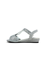 Low Wedge Glamour Silver