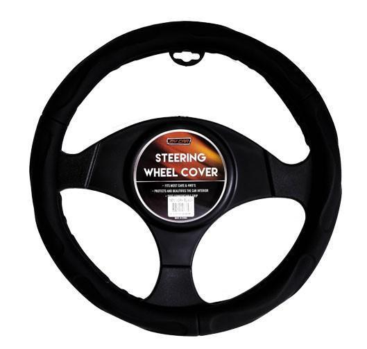 NEW YORK Steering Wheel Cover - BLACK