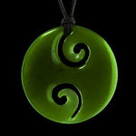 Small Jade Double Koru (2 Colours)