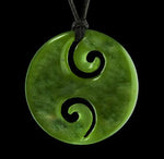 Small Jade Double Koru (2 Colours)