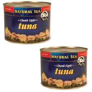 Natural Sea Yellowfin Chunk Light Tuna No Salt (6x66.5 Oz)