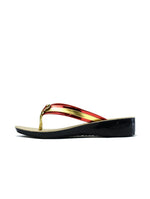 Red-Gold-Red Flip Flop