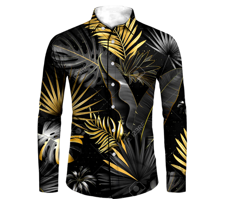 Uique design for Men's Aloha shirt