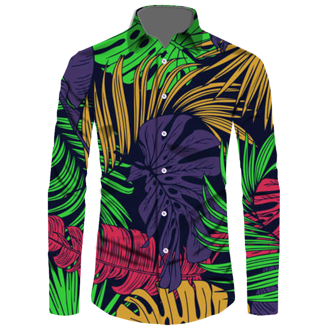 Uique design for Men's Aloha shirt