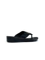 Shooting Gold Star Flip Flop Black