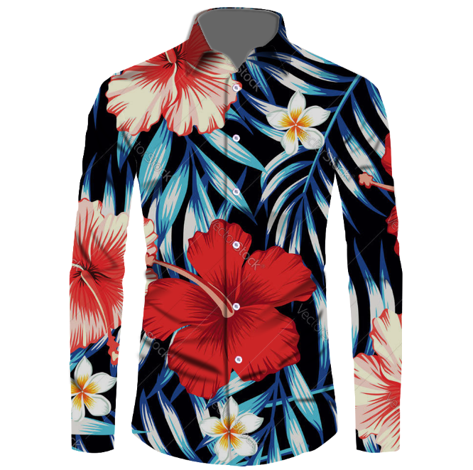 Uique design for Men's Aloha shirt