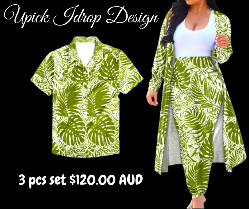 Upick Idrop Beautiful Design 3 pcs sets for couple