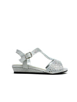 Low Wedge Glamour Silver