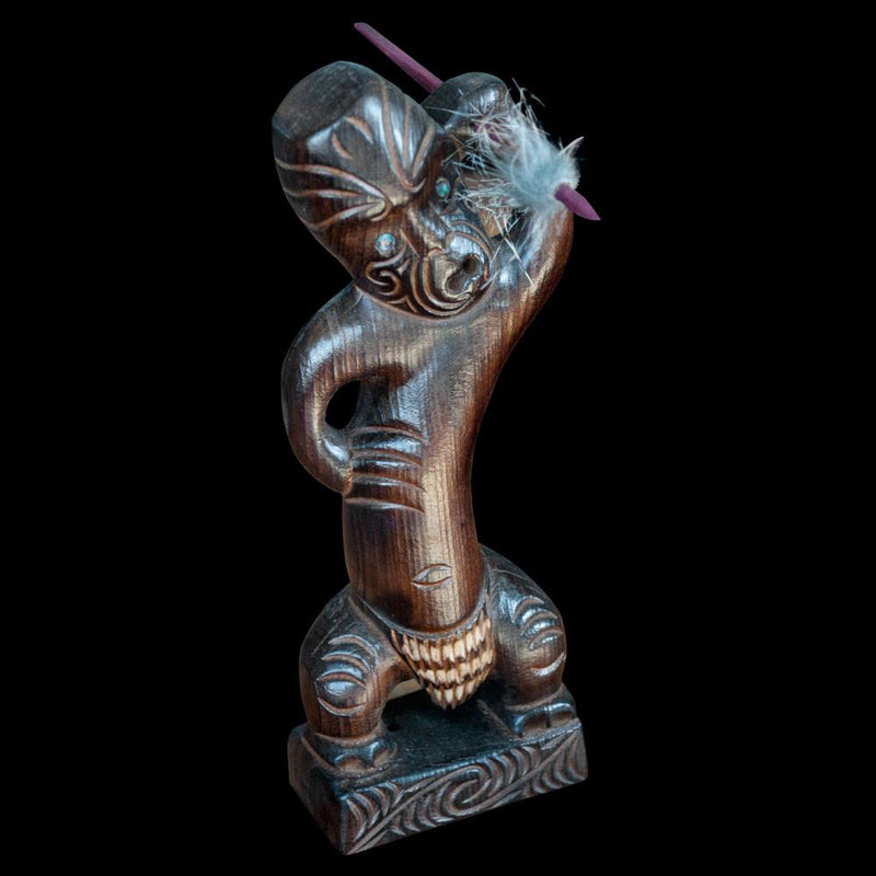 Carved Tekoteko Sculpture