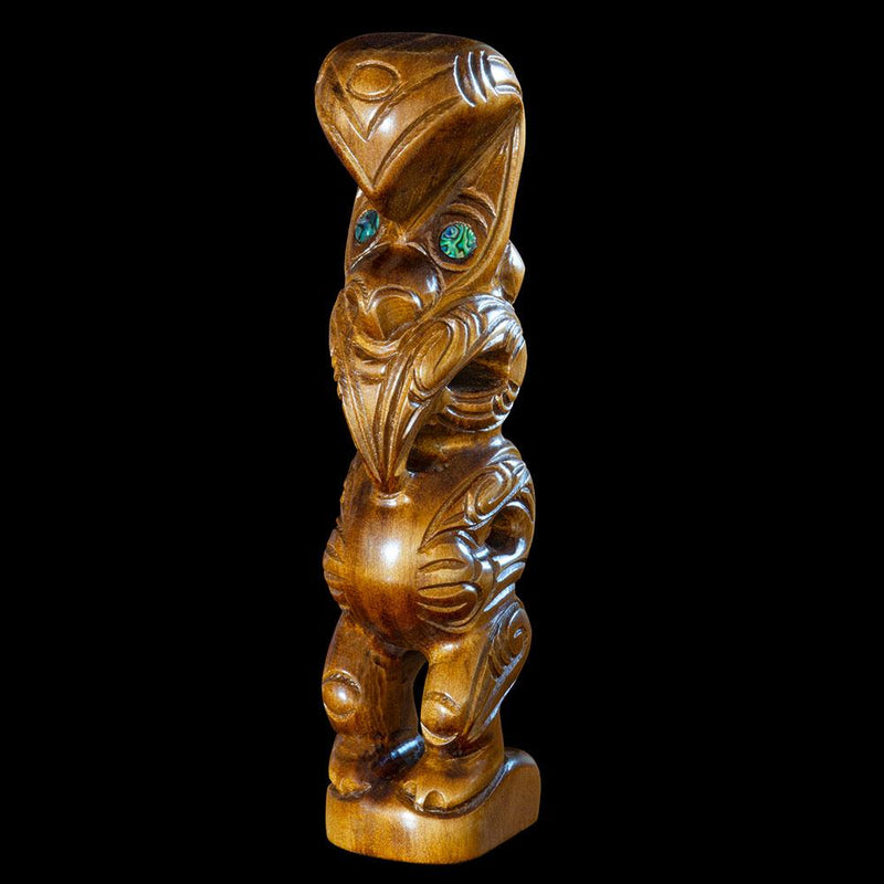 Carved Tekoteko Sculpture