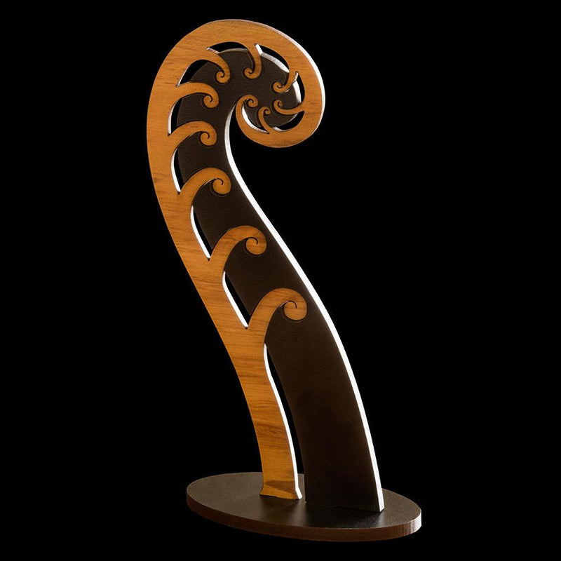 Wooden Koru Sculpture