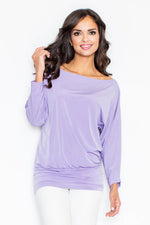 Purple Figl Blouses