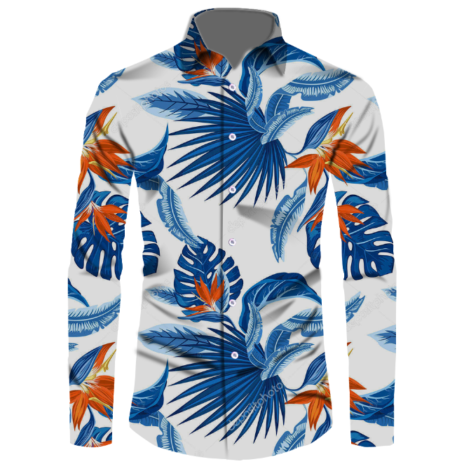 Uique design for Men's Aloha shirt