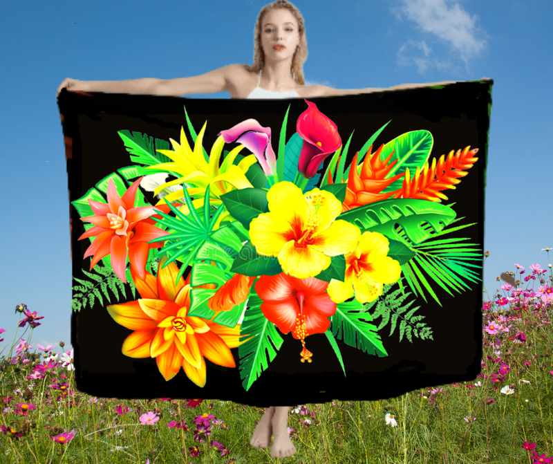 Ladies Sarong with all different colors