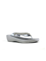 Sturdy Star Flip Flop  Silver