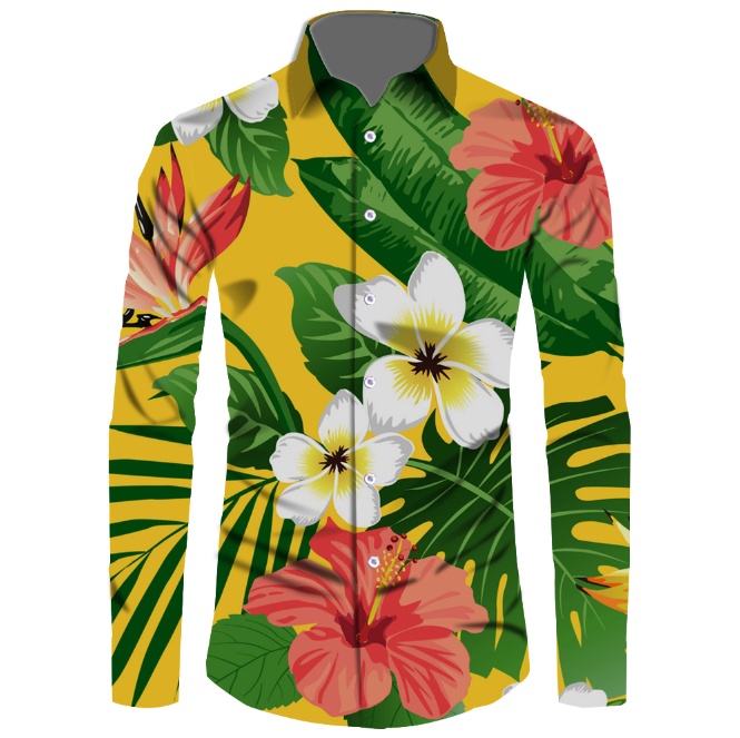 Uique design for Men's Aloha shirt