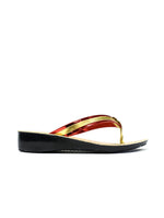 Red-Gold-Red Flip Flop