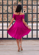 Rosy All The Rage Skater Dress