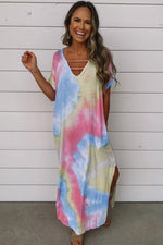 Tie Dye Maxi Dress