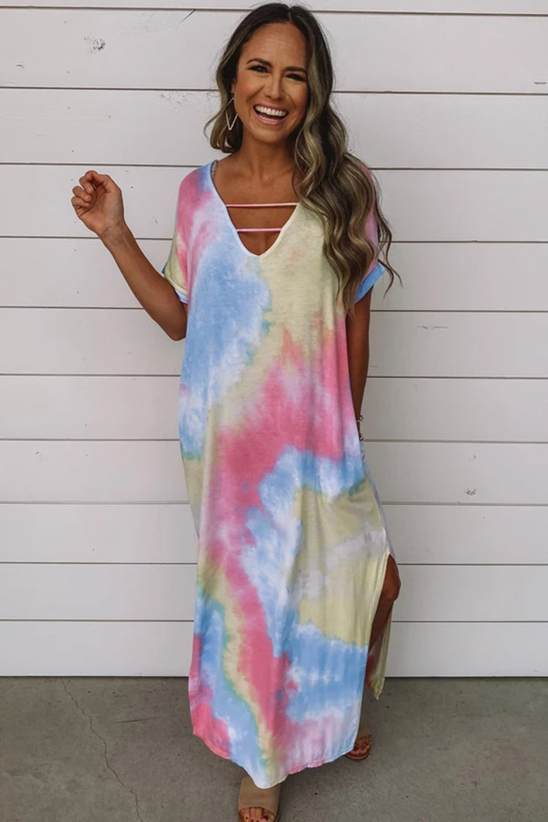 Tie Dye Maxi Dress