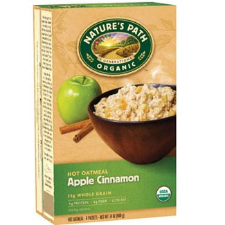 Nature's Path Apple Cinnamon Oatmeal Pouch (6x8x1.75Oz)