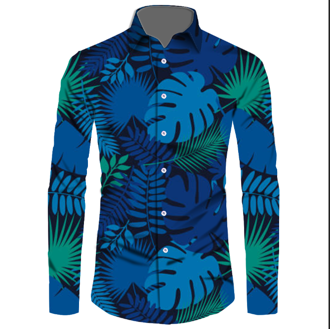 Uique design for Men's Aloha shirt